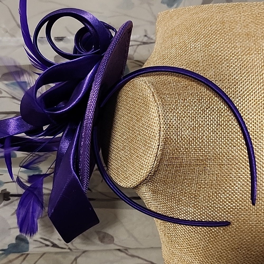 Elegant Purple Headband - Picture 3 of 5